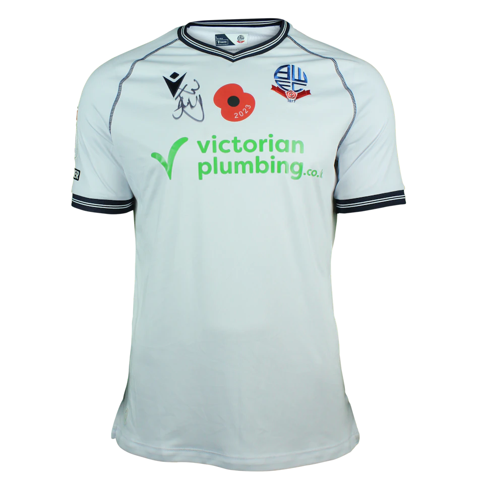 Jack Iredale Bolton Wanderers camisa.