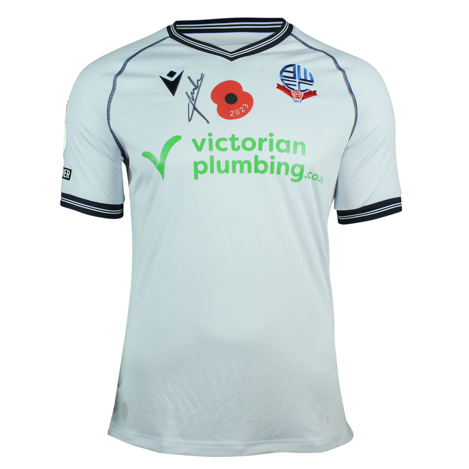 Camisa de Carlos Mendes Gomes Bolton Wanderers