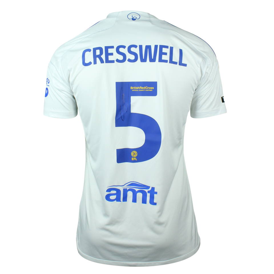 Charlie Cresswell Leeds United shirt