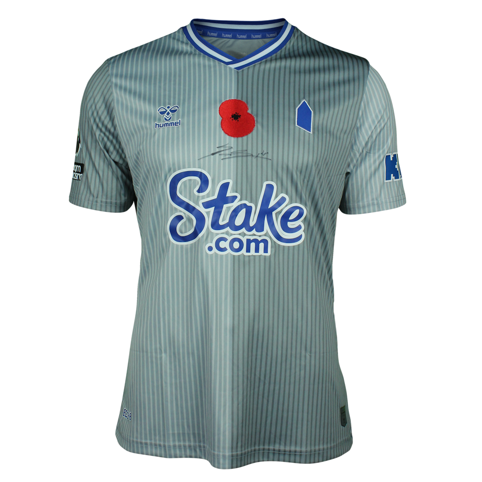 Youssef Ramalho Chermiti Everton shirt