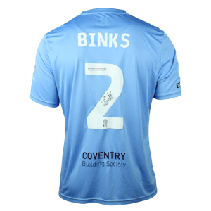 Luis Binks Coventry City shirt