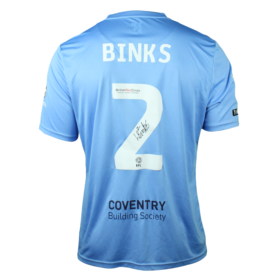 Luis Binks Coventry City shirt