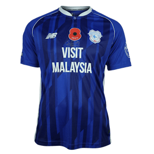 Romaine Sawyers Cardiff City FC shirt