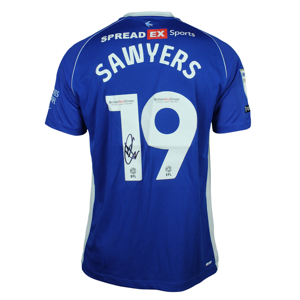 Romaine Sawyers Cardiff City FC shirt