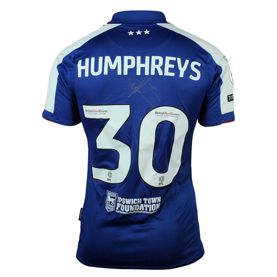 Cameron Humphreys Ipswich Town jersey