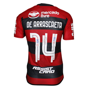 Giorgian de Arrascaeta Flamengo camisa.