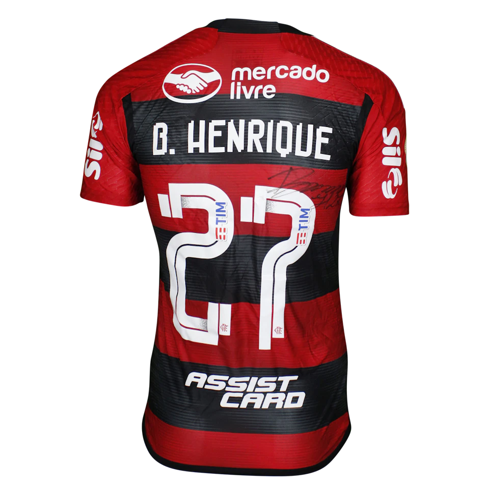 来自Flamengo的Bruno Henrique球衣