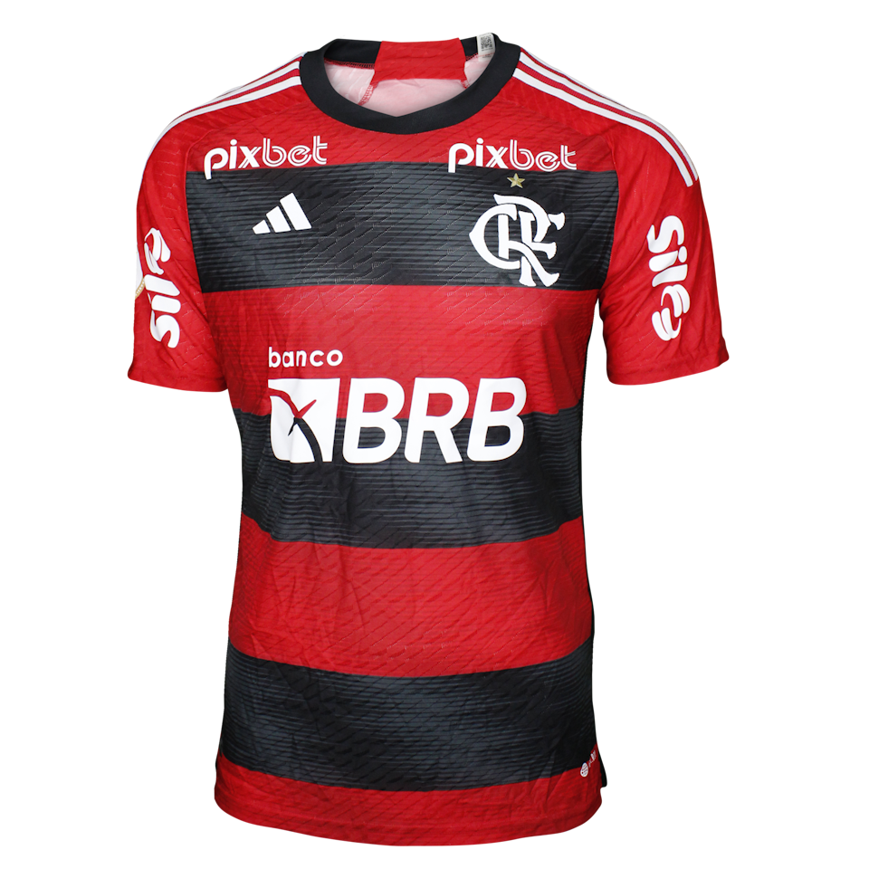 Rodrigo Caio Coquette Russo Flamengo camisa.