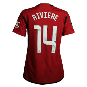 Jayde Riviere Manchester United WFC shirt