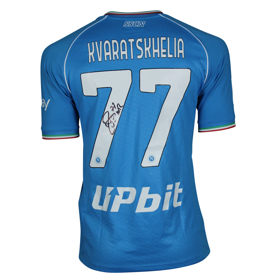 Camiseta Khvicha Kvaratskhelia SSC Napoli