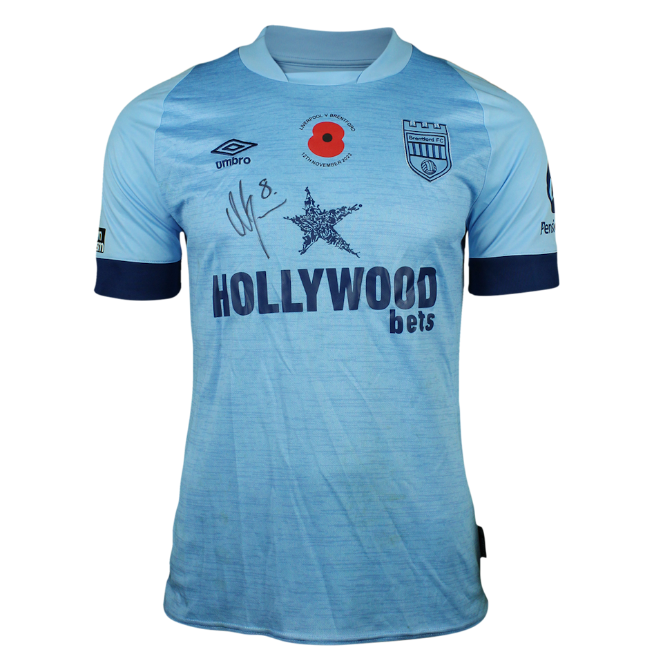 Mathias Jensen Brentford jersey