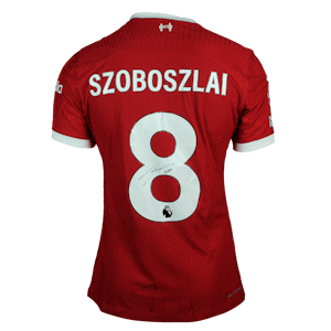 Dominik Szoboszlai Liverpool のシャツ