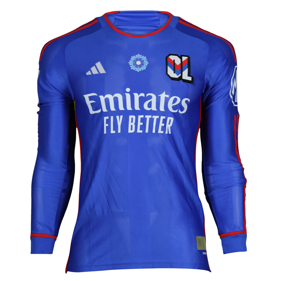 Shirt van Maxence Caqueret Olympique Lyonnais