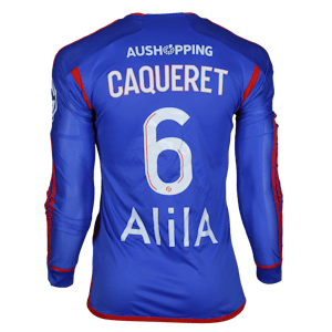 Shirt van Maxence Caqueret Olympique Lyonnais
