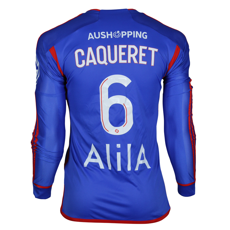 Shirt van Maxence Caqueret Olympique Lyonnais