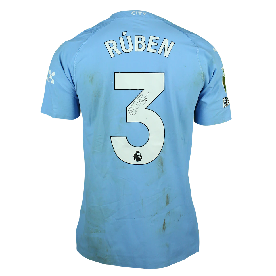 Rúben Dias Manchester City camisa.