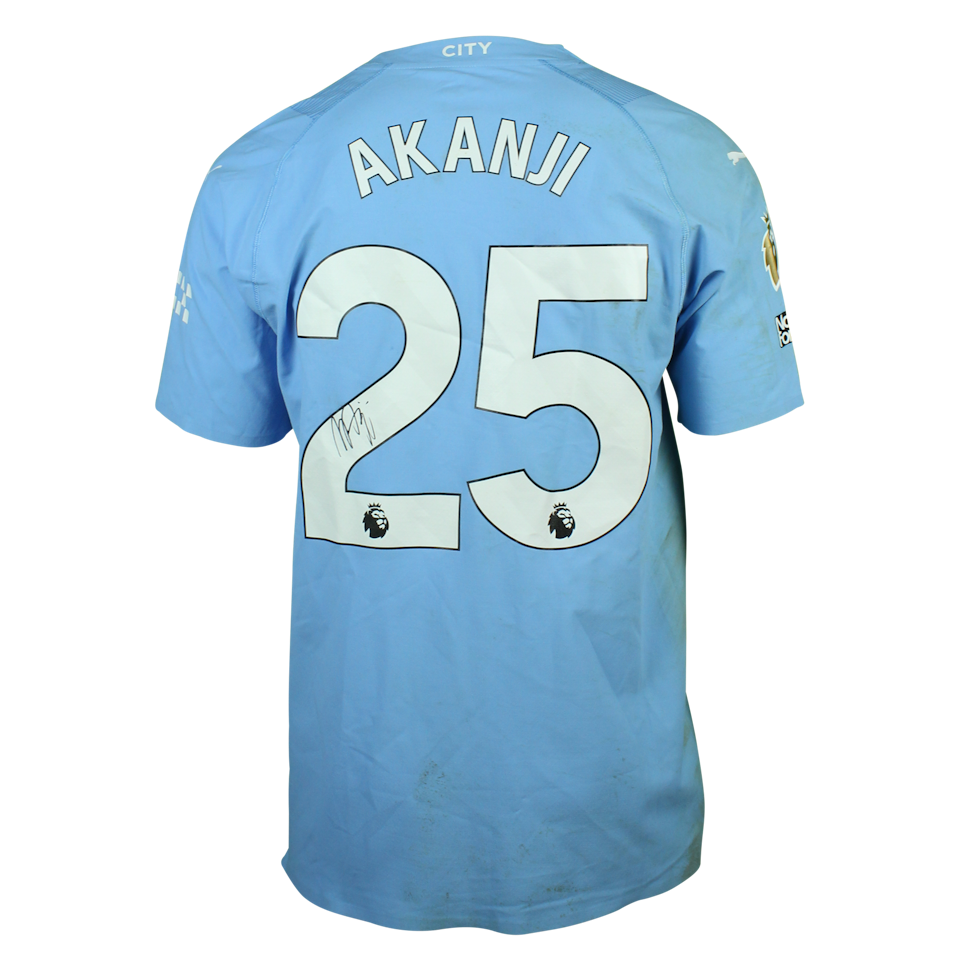 Manuel Akanji Manchester City jersey
