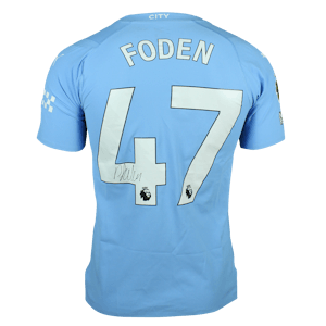 Philip Foden Manchester City jersey