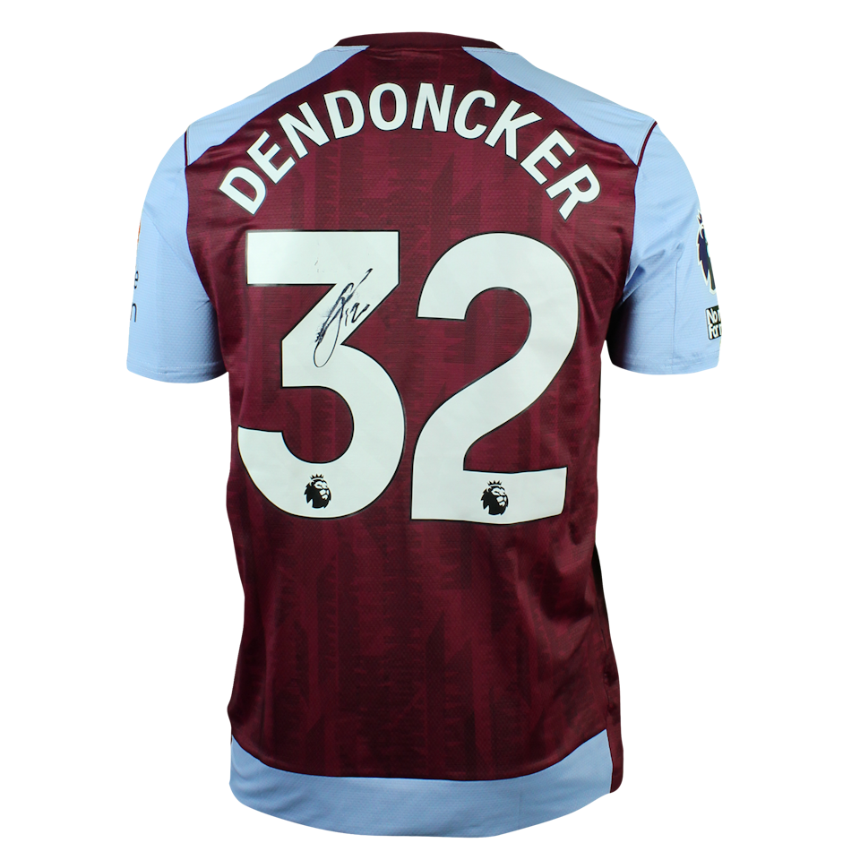 Leander Dendoncker Aston Villa shirt