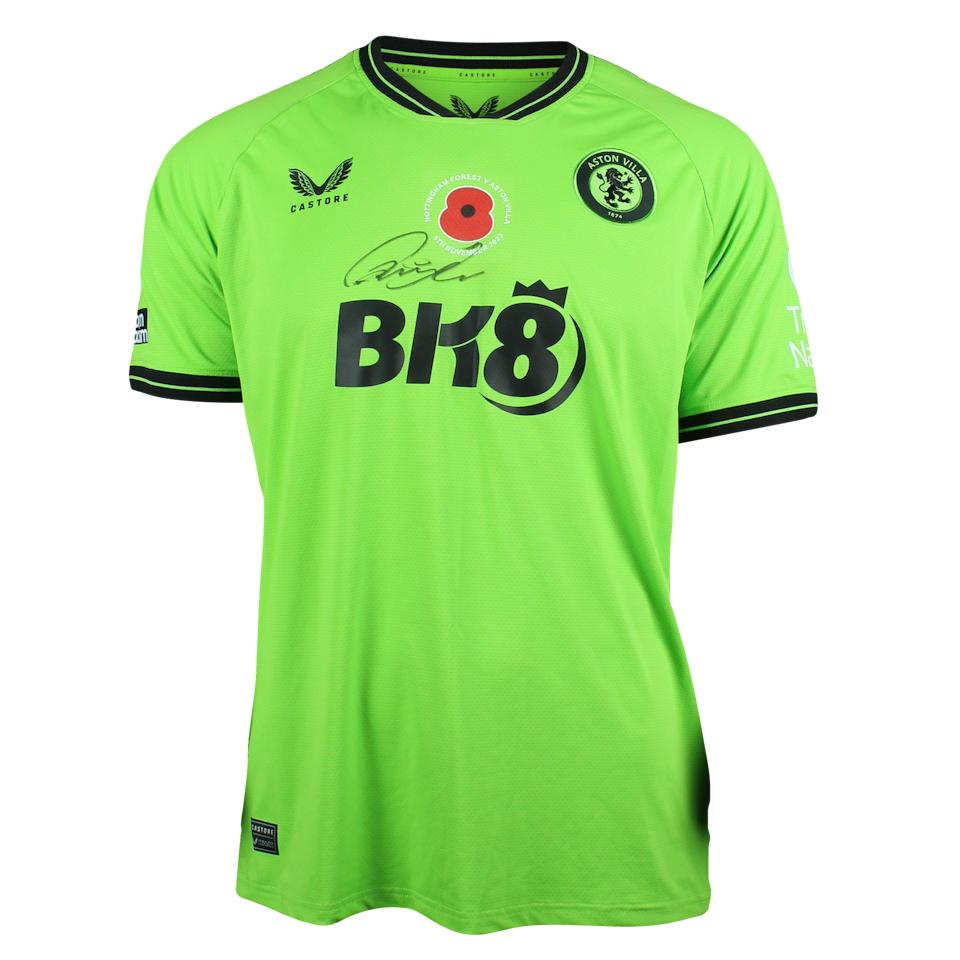 Robin Olsen Aston Villa shirt