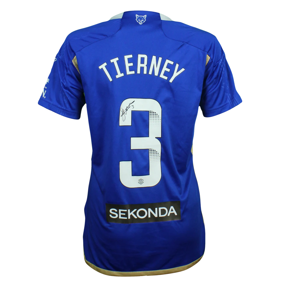 Samantha Tierney Leicester Women camisa.