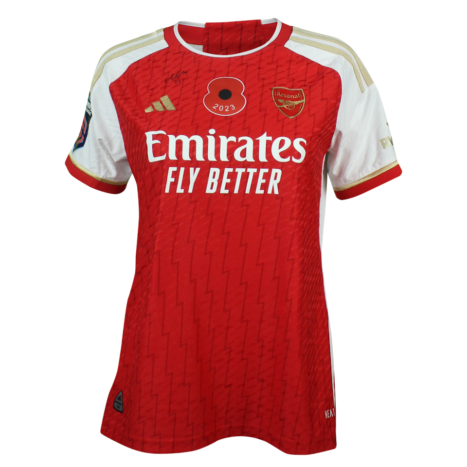 Victoria Pelova Arsenal WFC shirt