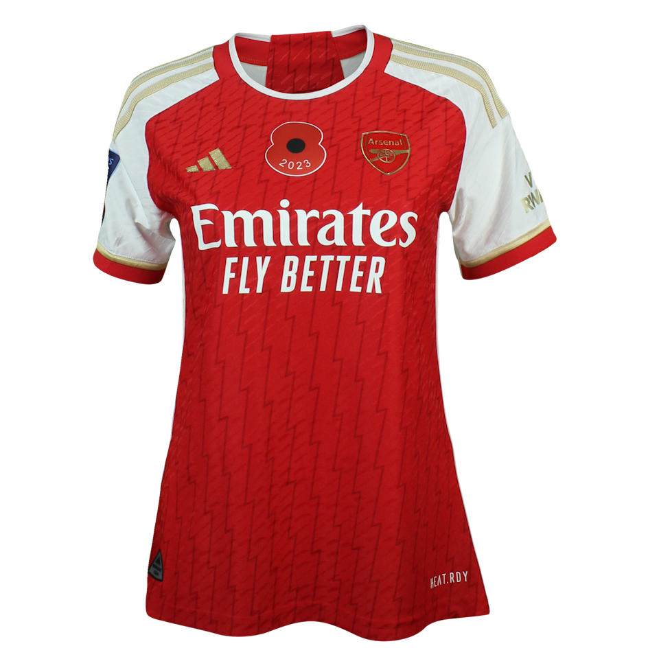 Cloe Lacasse Arsenal WFC shirt