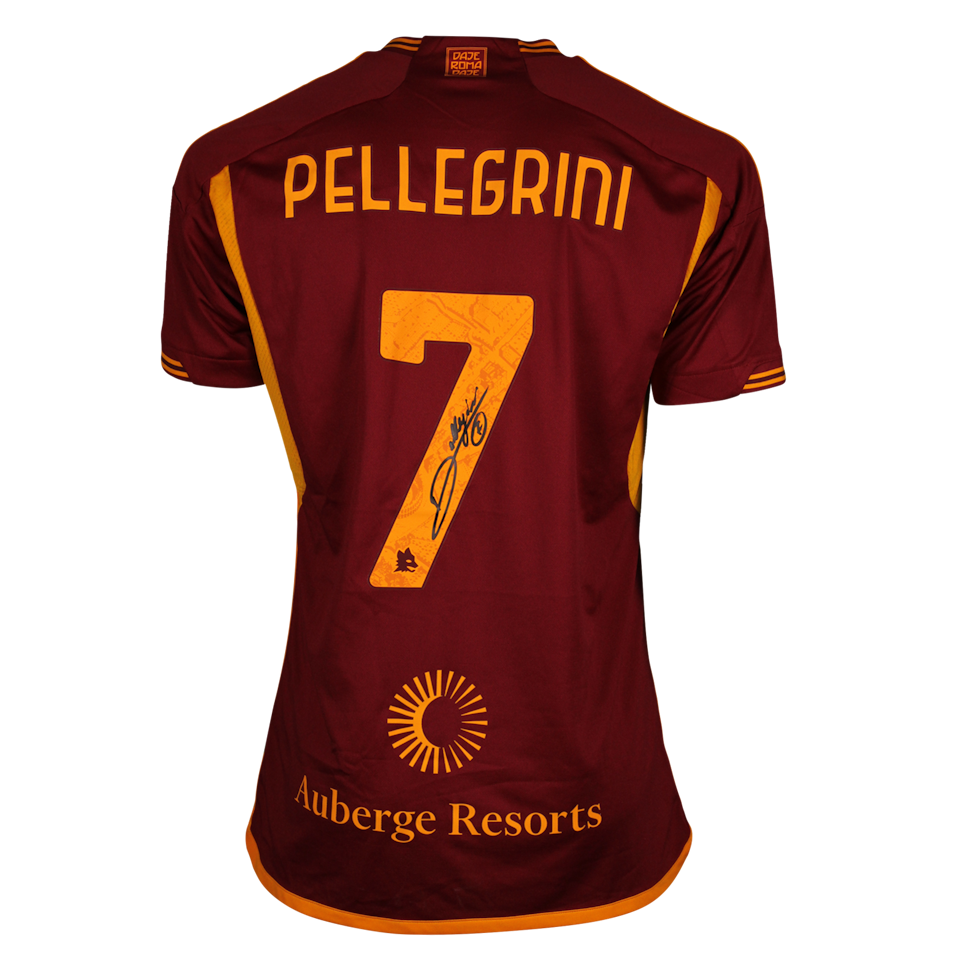 AS Roma 팀의 Lorenzo Pellegrini 셔츠