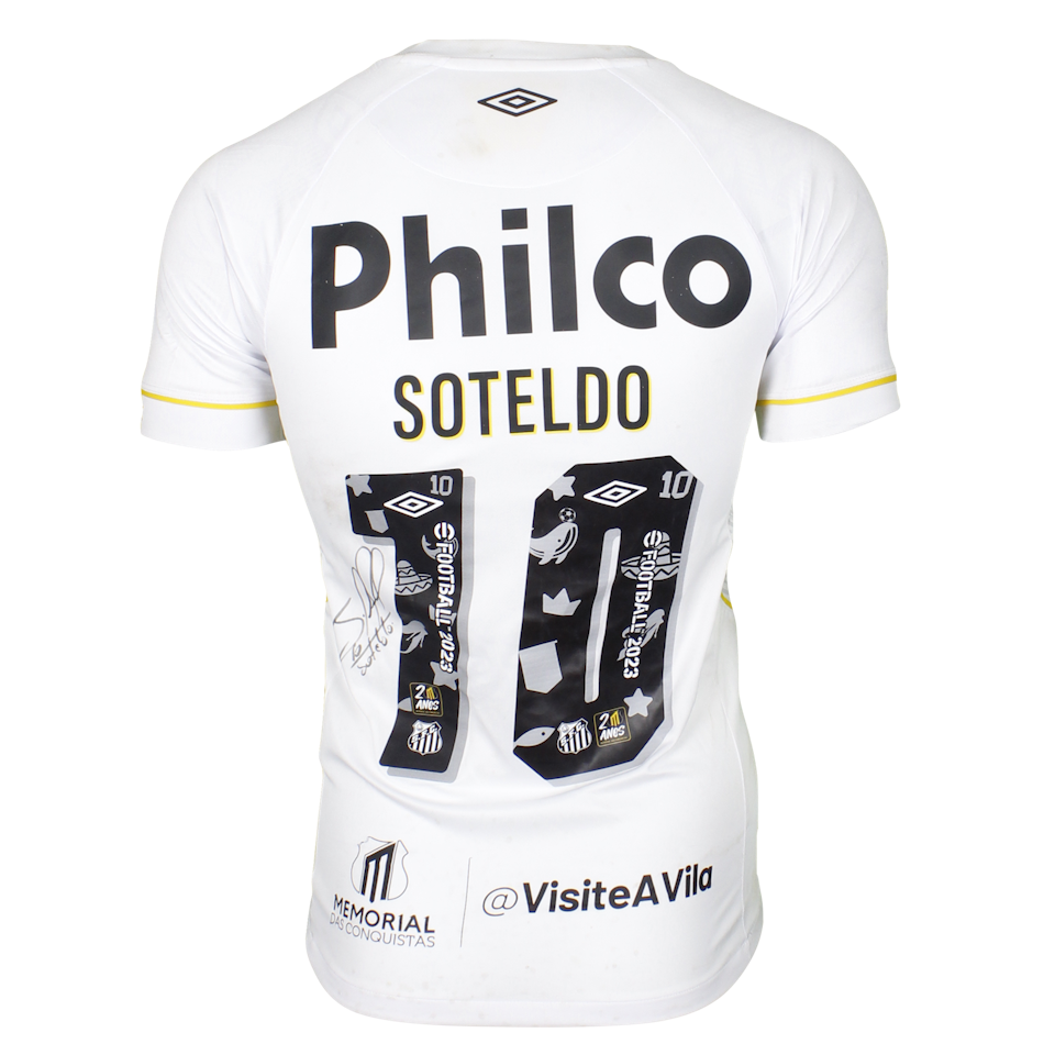 Maillot de Yeferson Julio Soteldo Martínez (Santos)