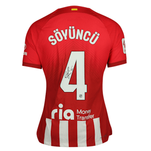 Çağlar Söyüncü Atlético de Madrid camisa.