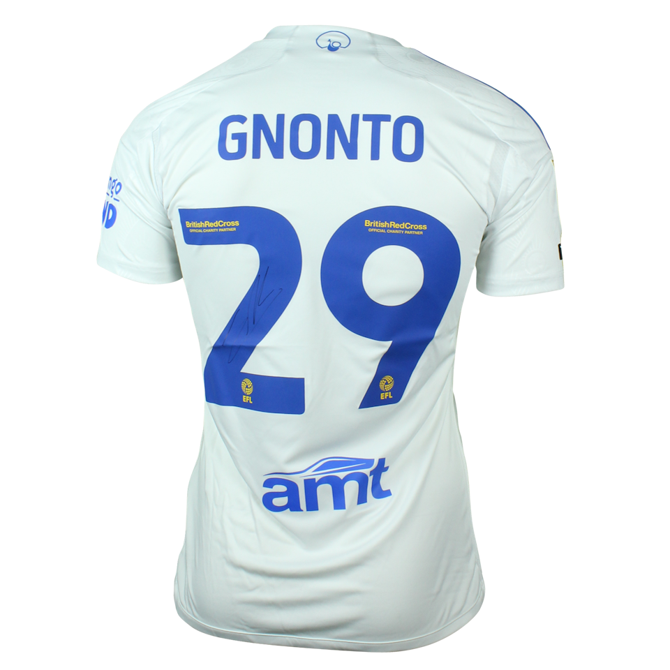 Degnand Wilfried Gnonto Leeds United shirt