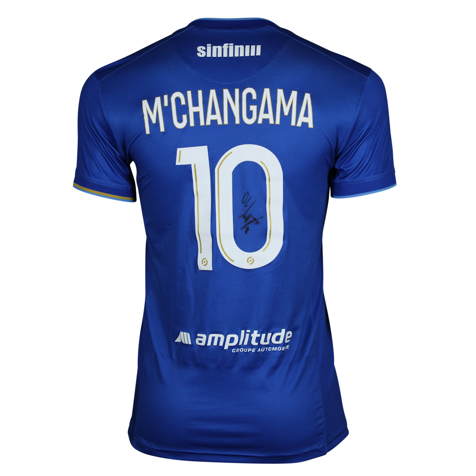 Youssouf M'Changama ESTAC Troyes shirt