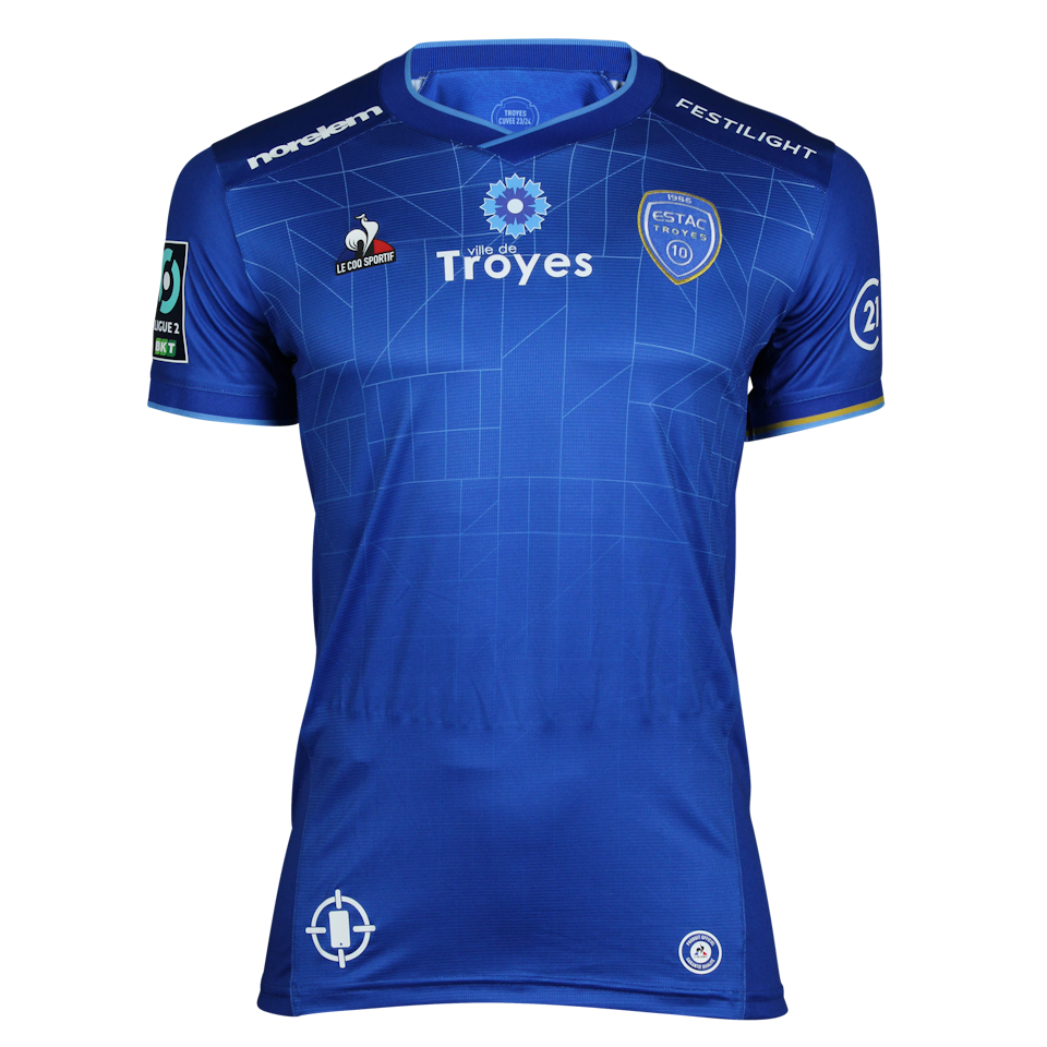 Youssouf M'Changama ESTAC Troyes shirt