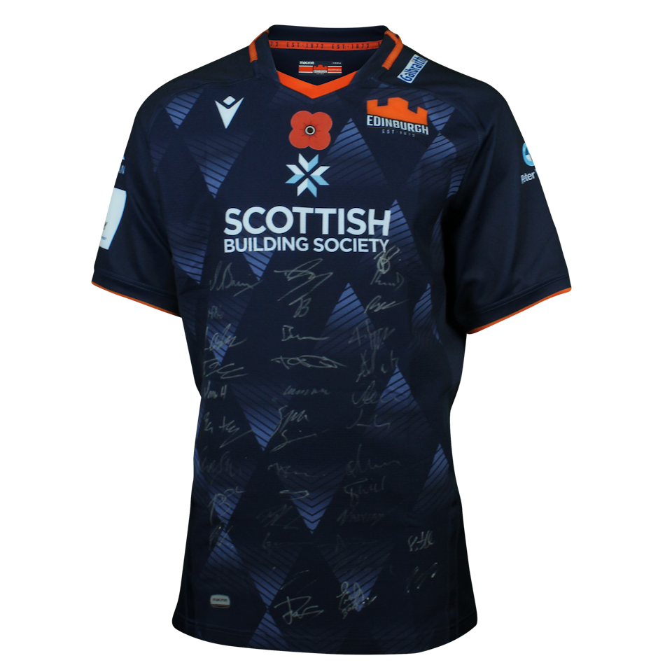 Edinburgh Rugby | Squad Signed Shirt