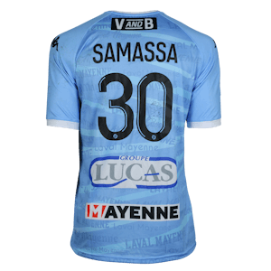 Mamadou Samassa Stade Lavallois MFC shirt