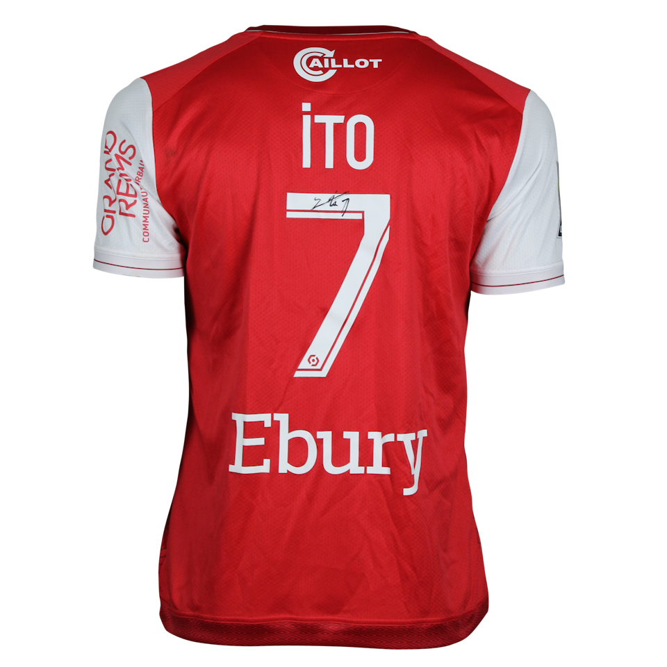 Junya Ito 伊東純也 Stade de Reims jersey