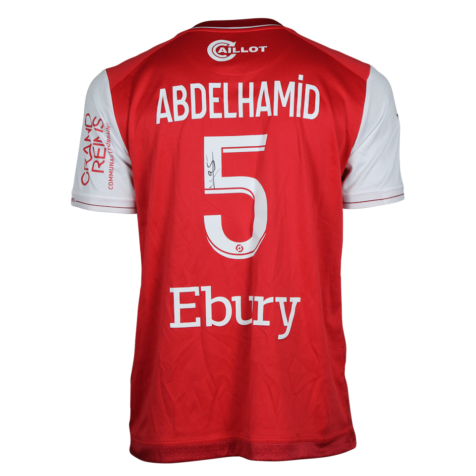Yunis Abdelhamid Stade de Reims shirt