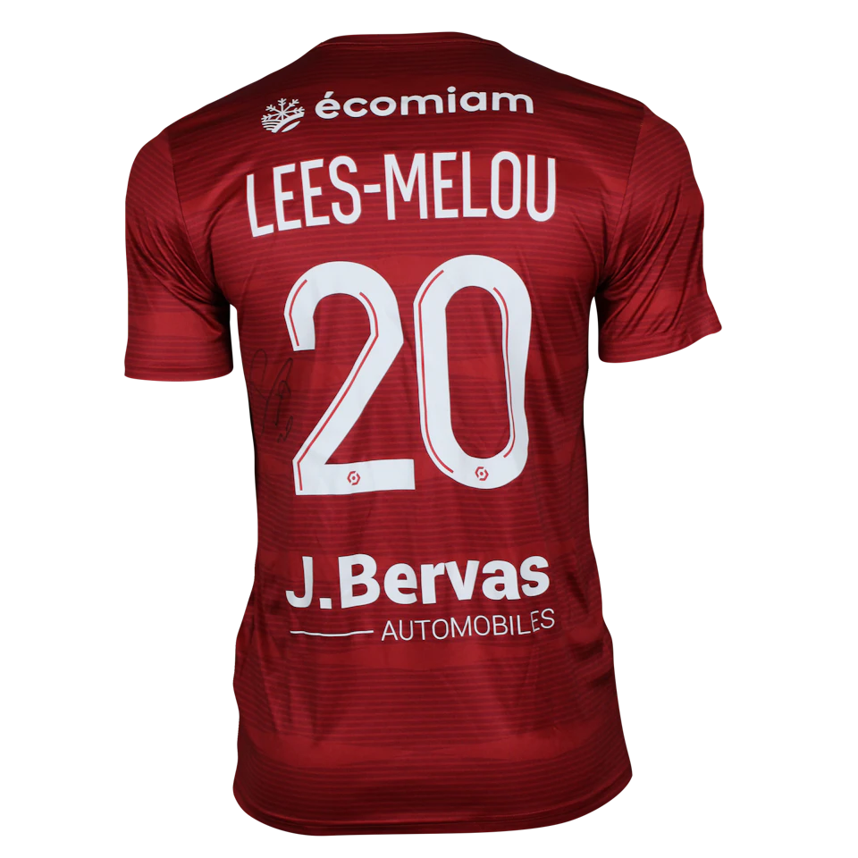 来自Stade Brestois 29的Pierre Lees Melou球衣