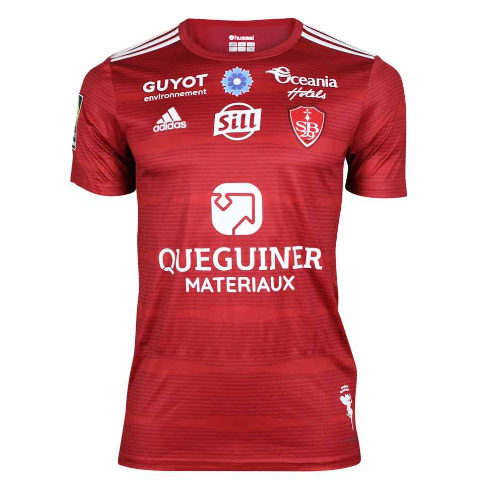 Brendan Chardonnet Stade Brestois 29 shirt