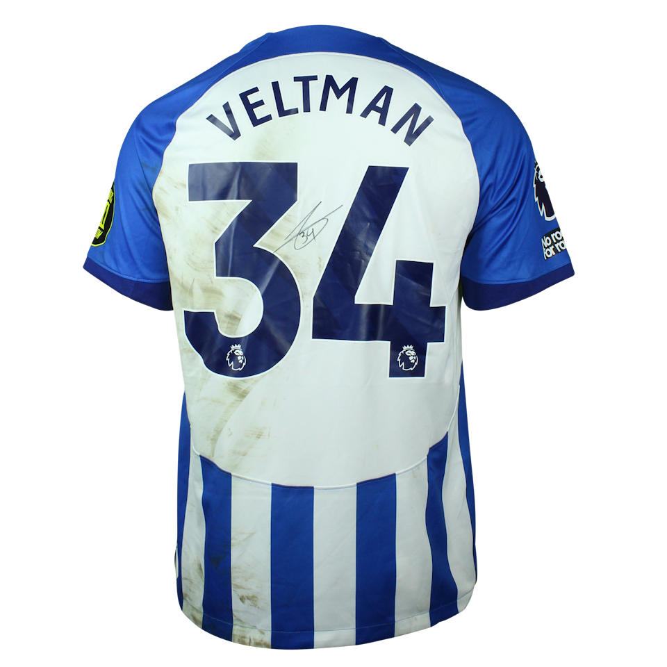 Joël Veltman Brighton & Hove Albion shirt