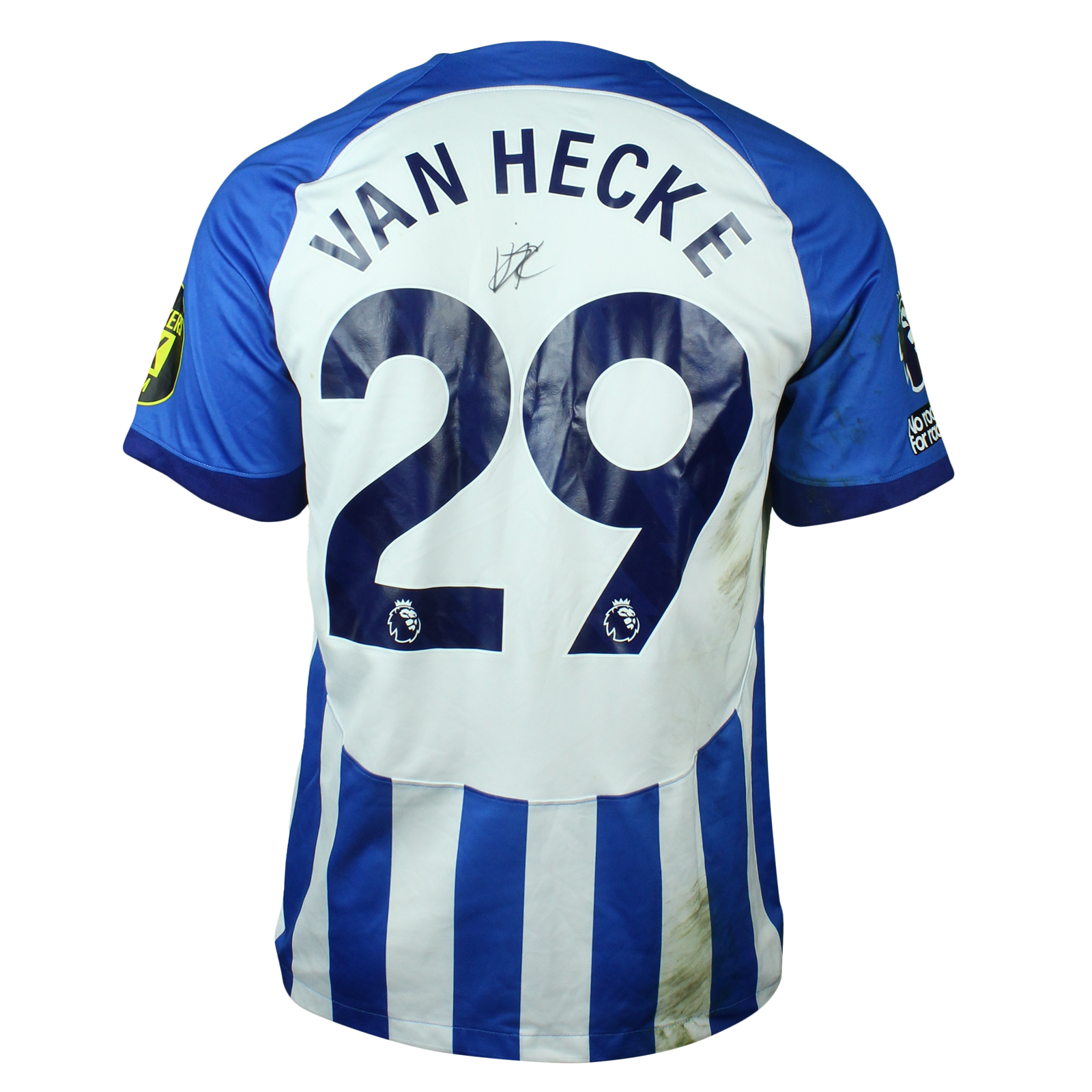 ブライトン・アンド・ホーヴ・アルビオン VAN HECKE 29 ユニフォーム Jan Paul van Hecke - 2 | MatchWornShirt