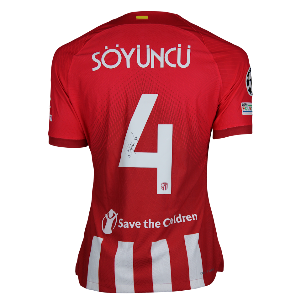 Camisola de Caglar Söyüncü, Atlético de Madrid