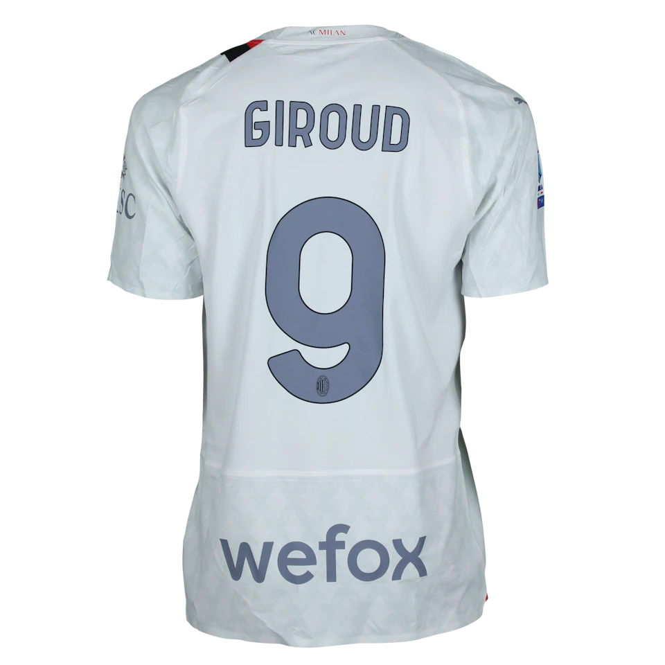 Olivier Giroud AC Milan camisa.