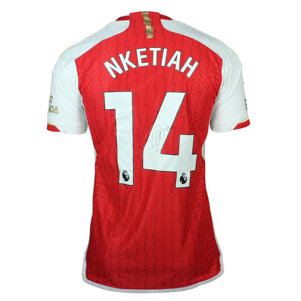 Eddie Nketiah Arsenal jersey