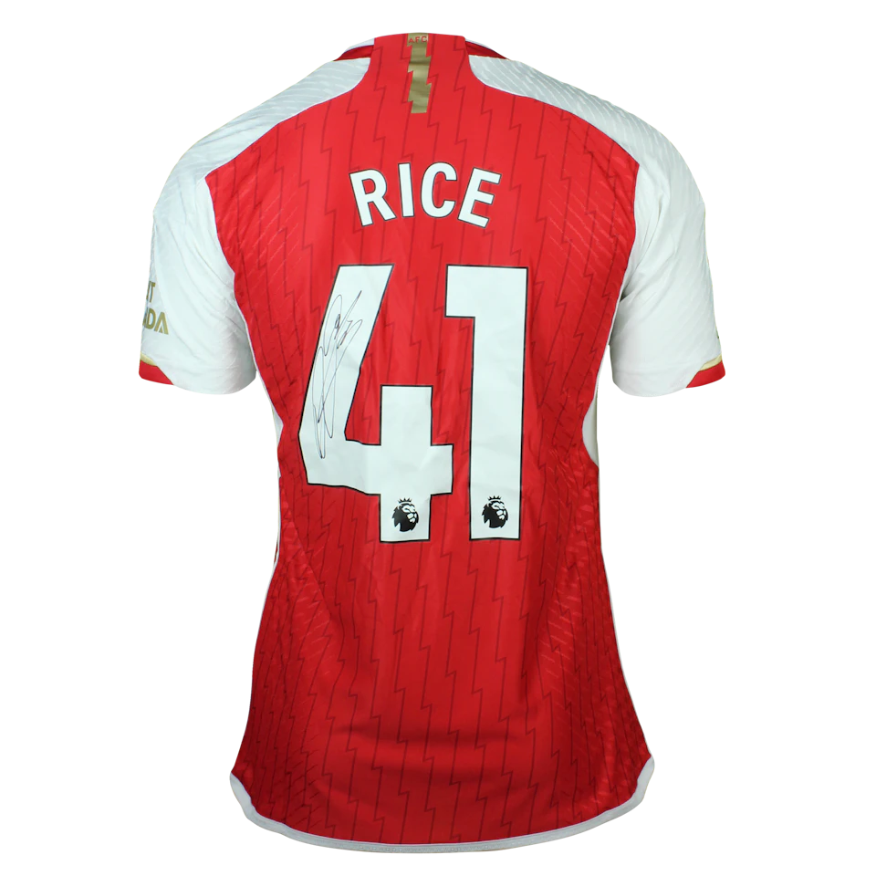 Declan Rice Arsenal shirt
