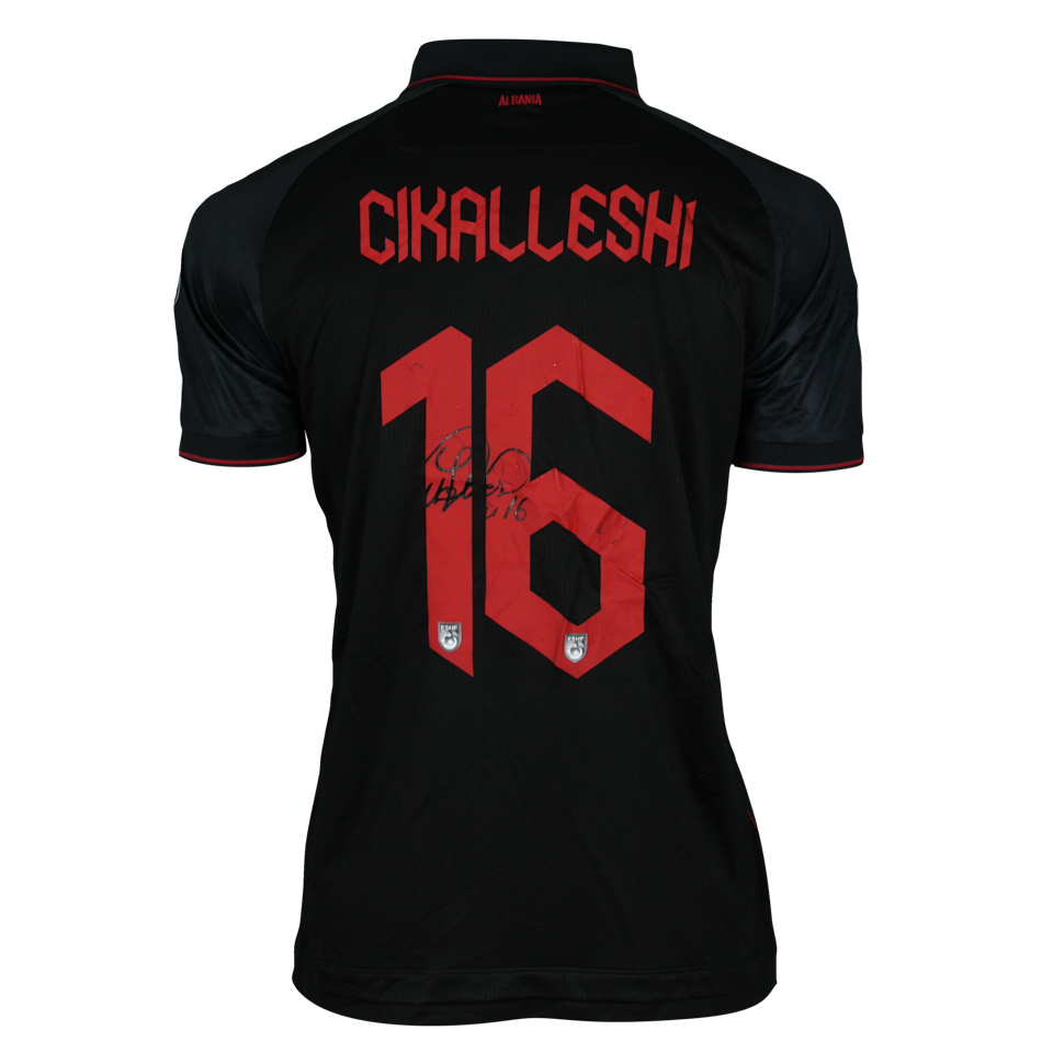 Sokol Cikalleshi Albania jersey