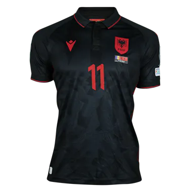Myrto Uzuni Albania shirt