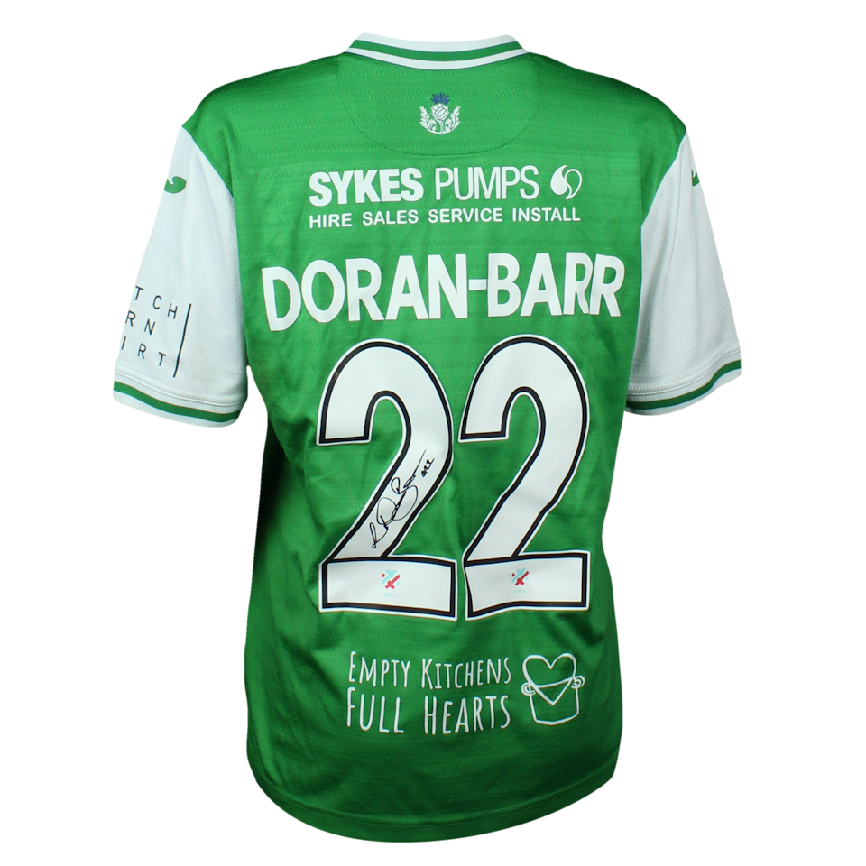 Lauren Doran-Barr Hibernian W jersey