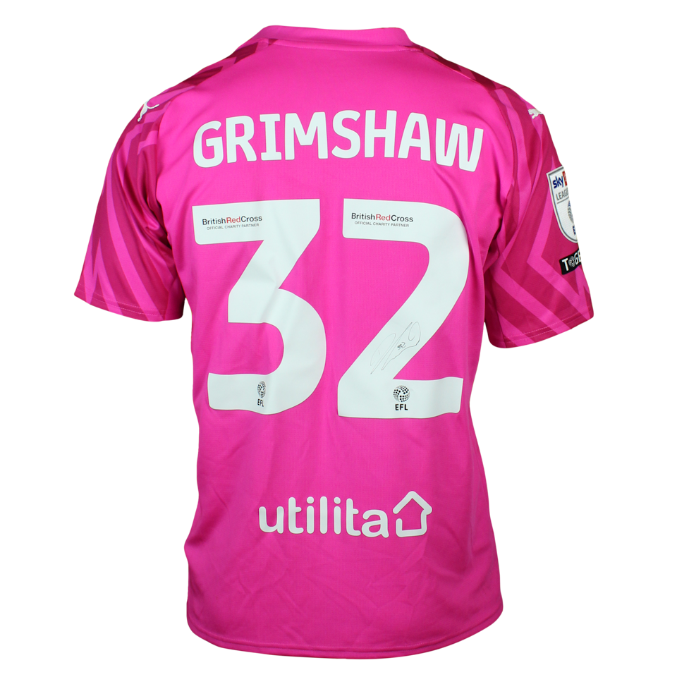 Daniel Grimshaw Blackpool jersey