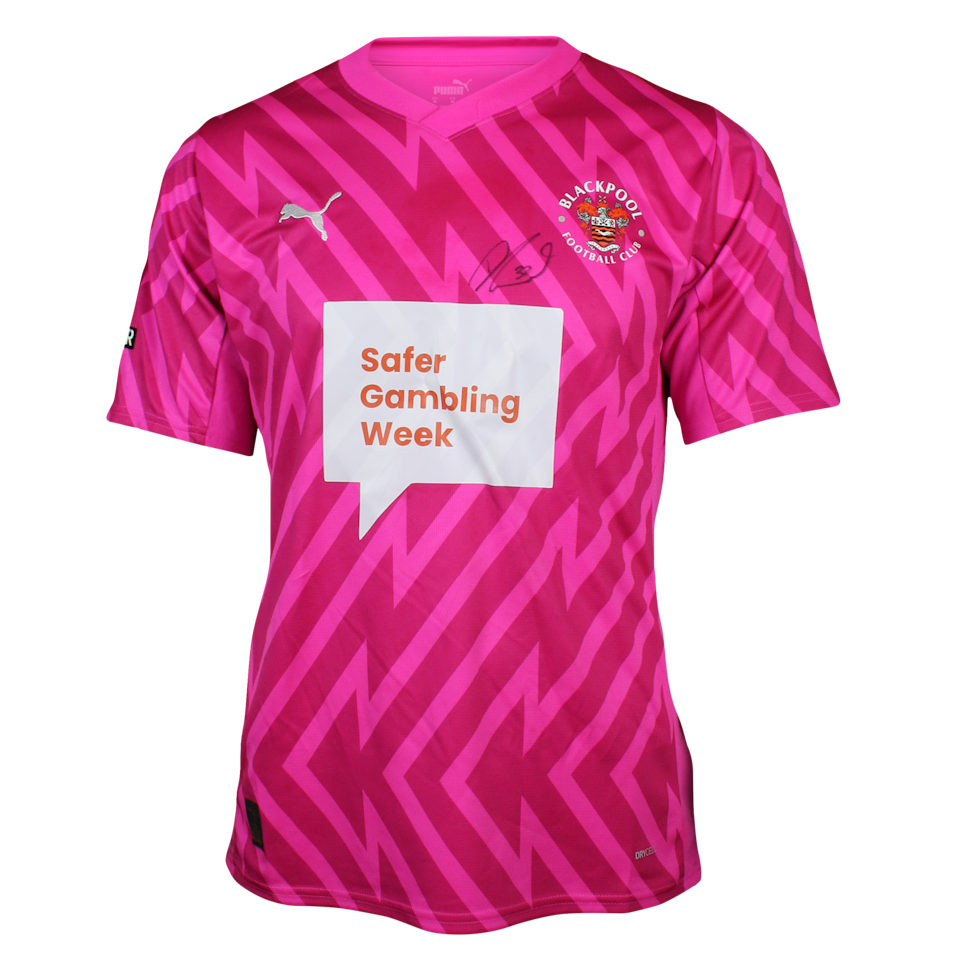 Daniel Grimshaw Blackpool jersey